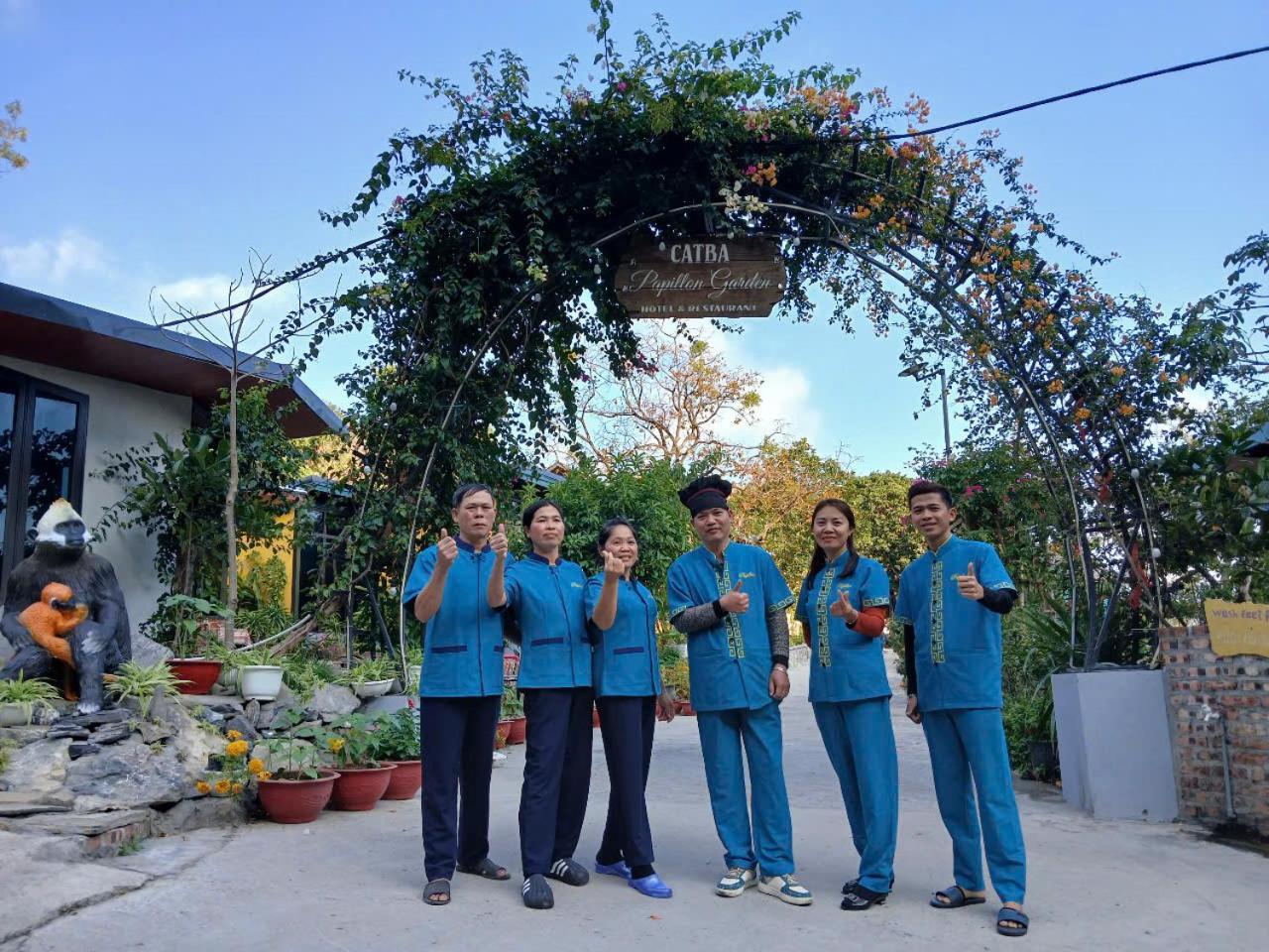 Catba Papillon Garden Bungalows & Resort Hien Hao Eksteriør bilde